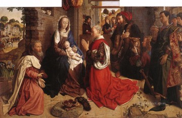 モンフォルテの祭壇画 ウーゴ・ファン・デル・ゴエス Oil Paintings